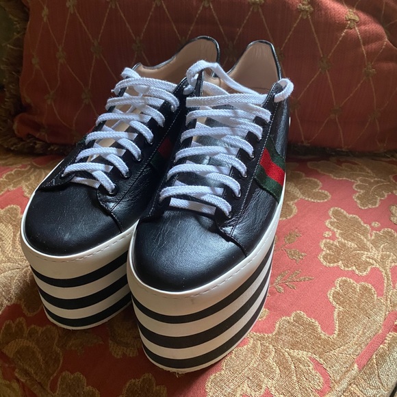 Gucci platform sneakers - Picture 2 of 3